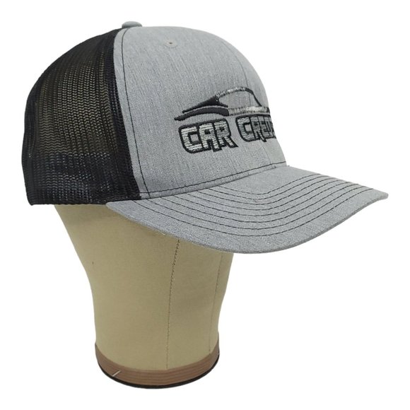 Richardson Car Credit Mesh Snapback Cap Trucker Baseball Hat Gray - Picture 2 of 12